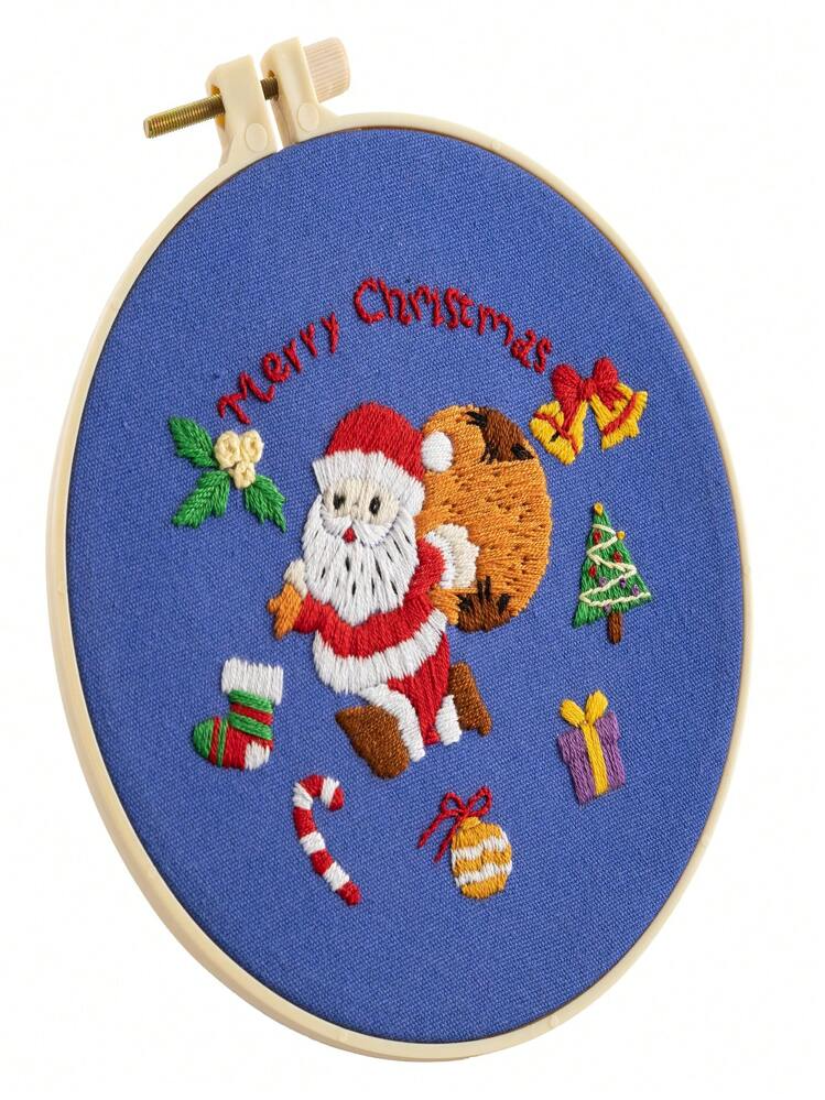 Santa Embroidery Kit