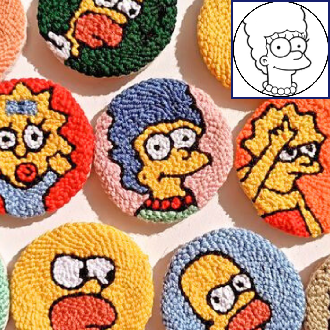 Punch Needle - Iconic TV Shows - 18.5cm