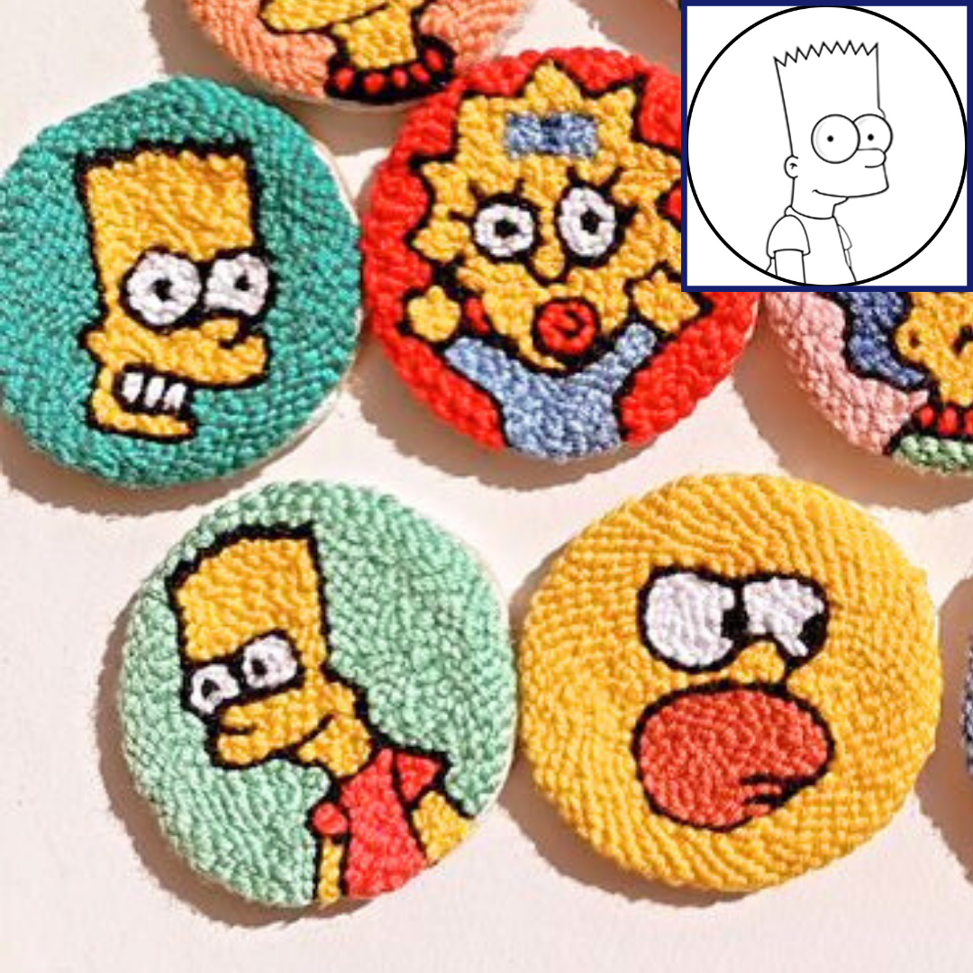 Punch Needle - Iconic TV Shows - 18.5cm