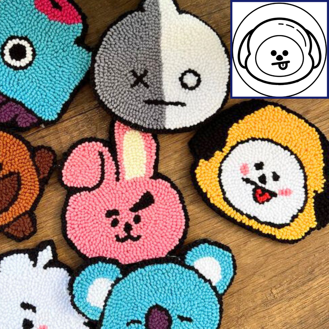 Punch Needle - BT21 - 18.5cm