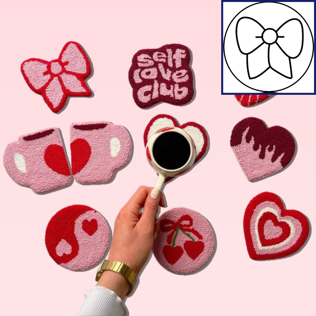 Punch Needle - Love - 18.5cm