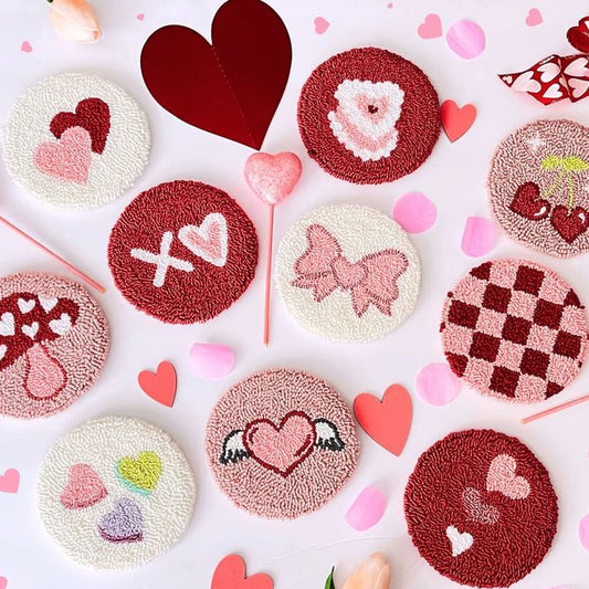 Punch Needle - Love - 18.5cm
