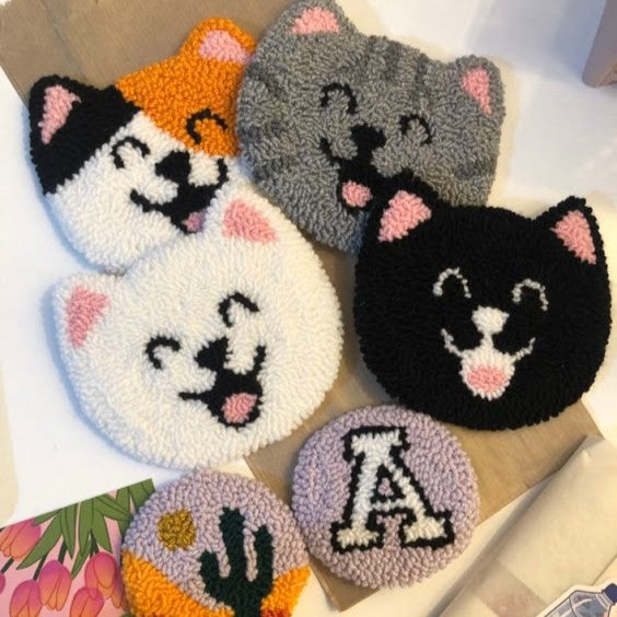 Punch Needle - Animals - 14.5cm