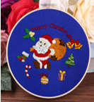 Santa Embroidery Kit