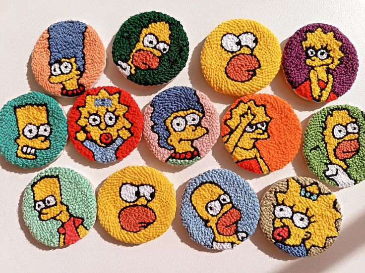 Punch Needle - Iconic TV Shows - 18.5cm