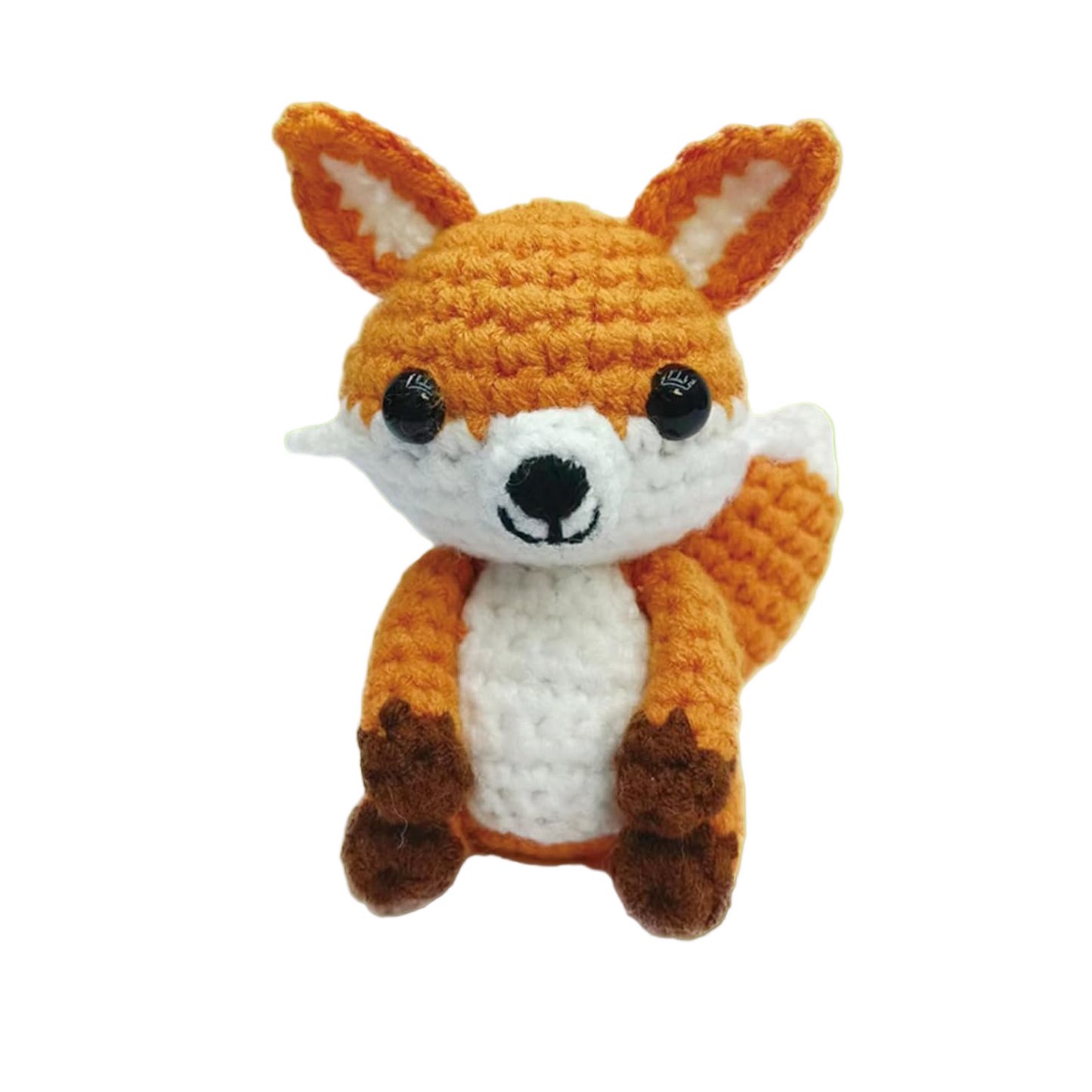 Fox Crochet Plushie DIY Kit