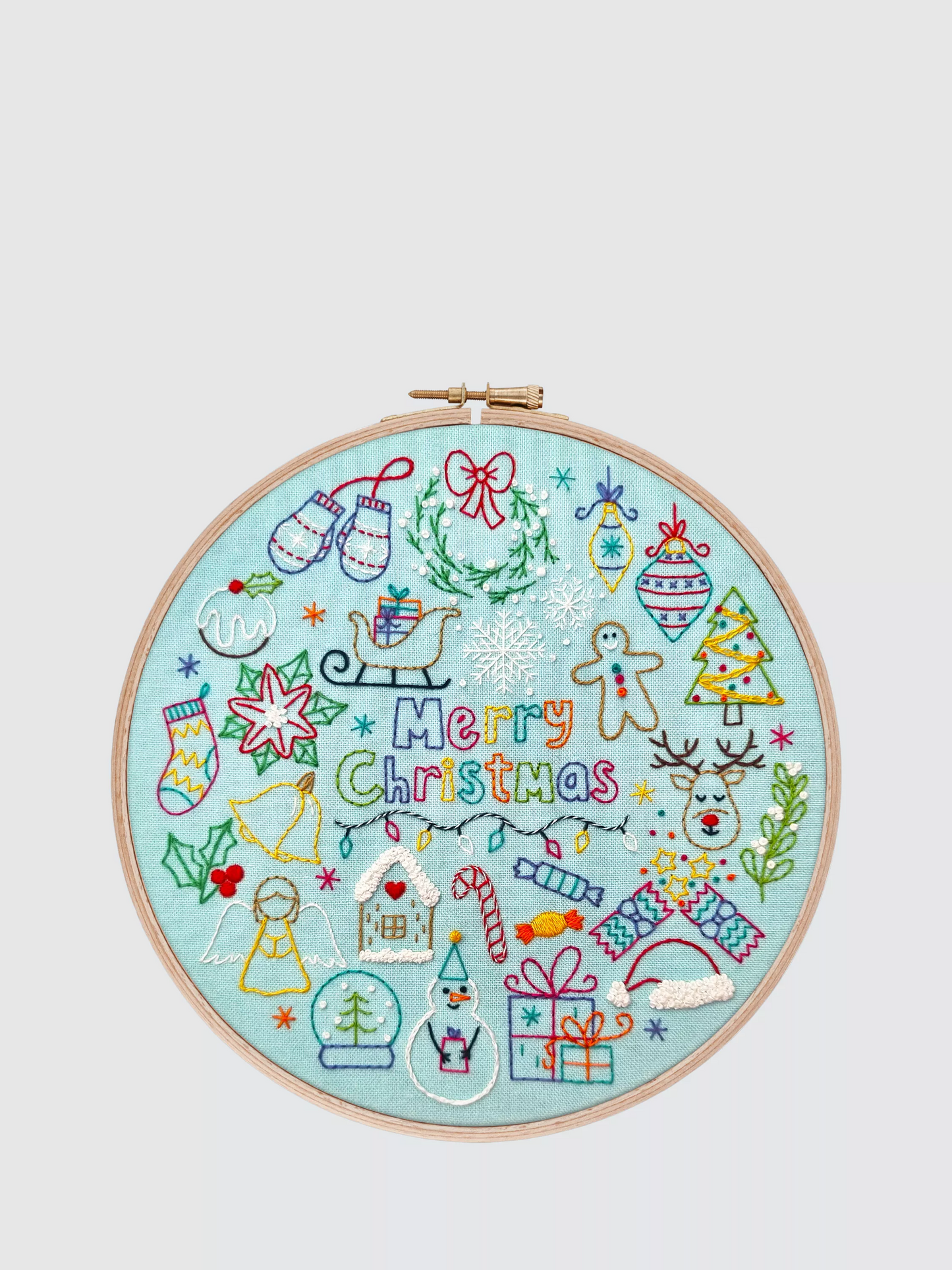 Festive Assortment Embroidery Kit