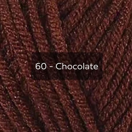 Brown Yarn, 4-ply Tufting Yarn ( 12 x 25g ) , Single Colour