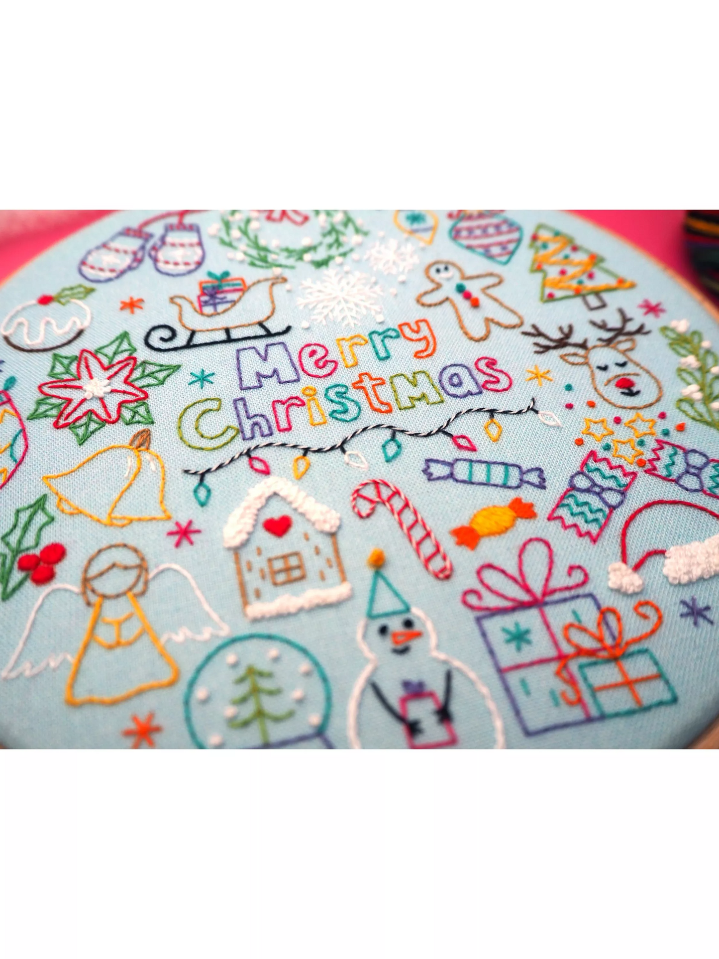 Festive Assortment Embroidery Kit