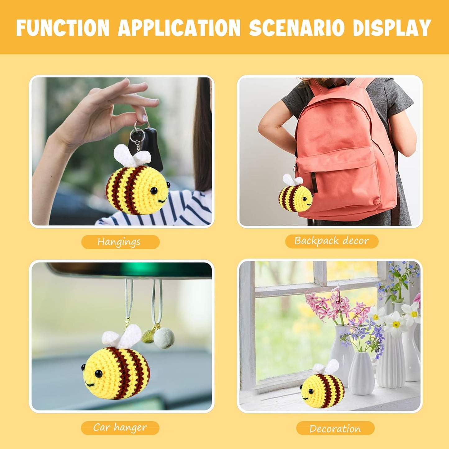 Bee Crochet Plushie