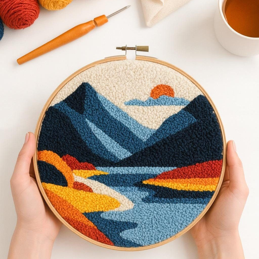 DIY PUNCH NEEDLE KITS