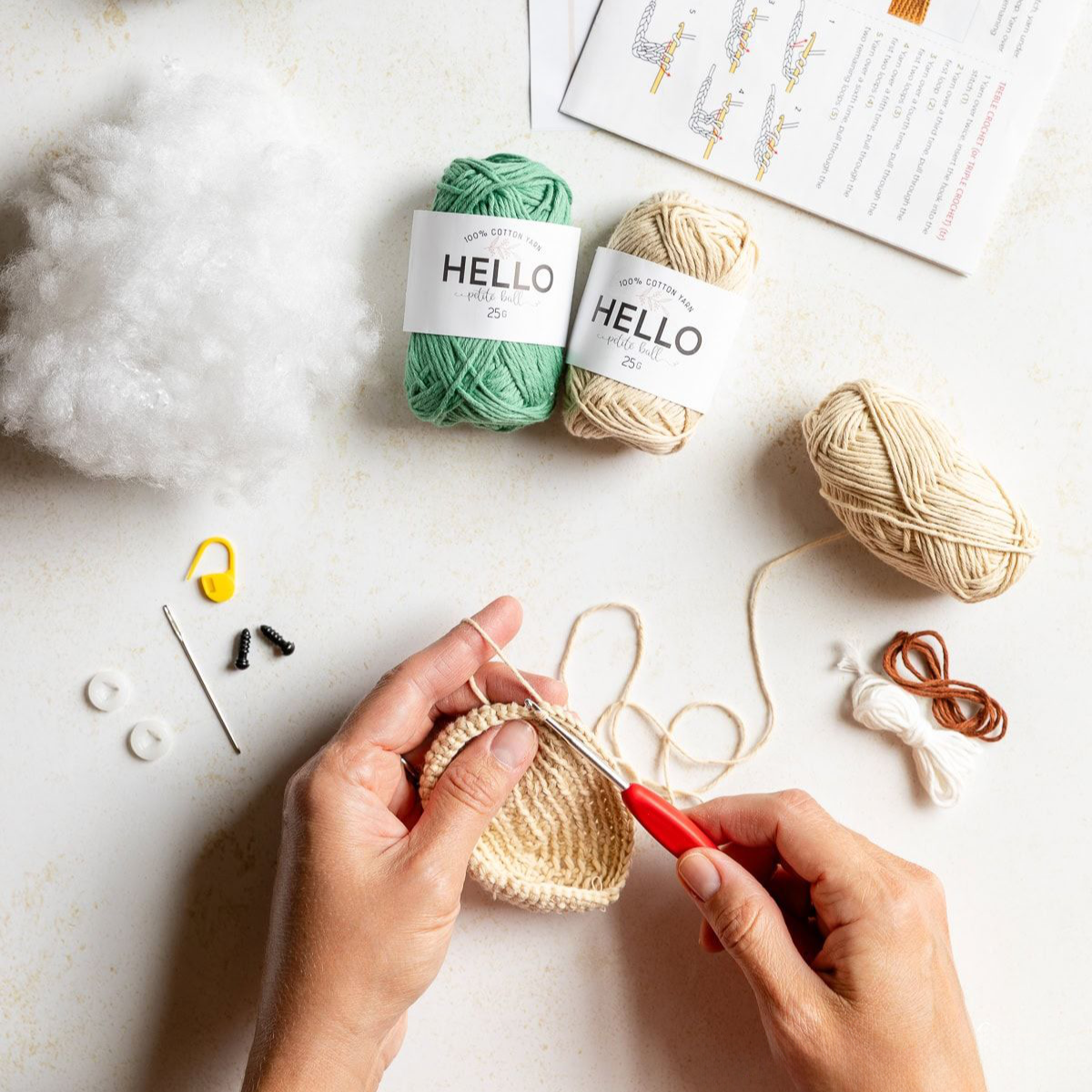 3D DIY CROCHET KITS