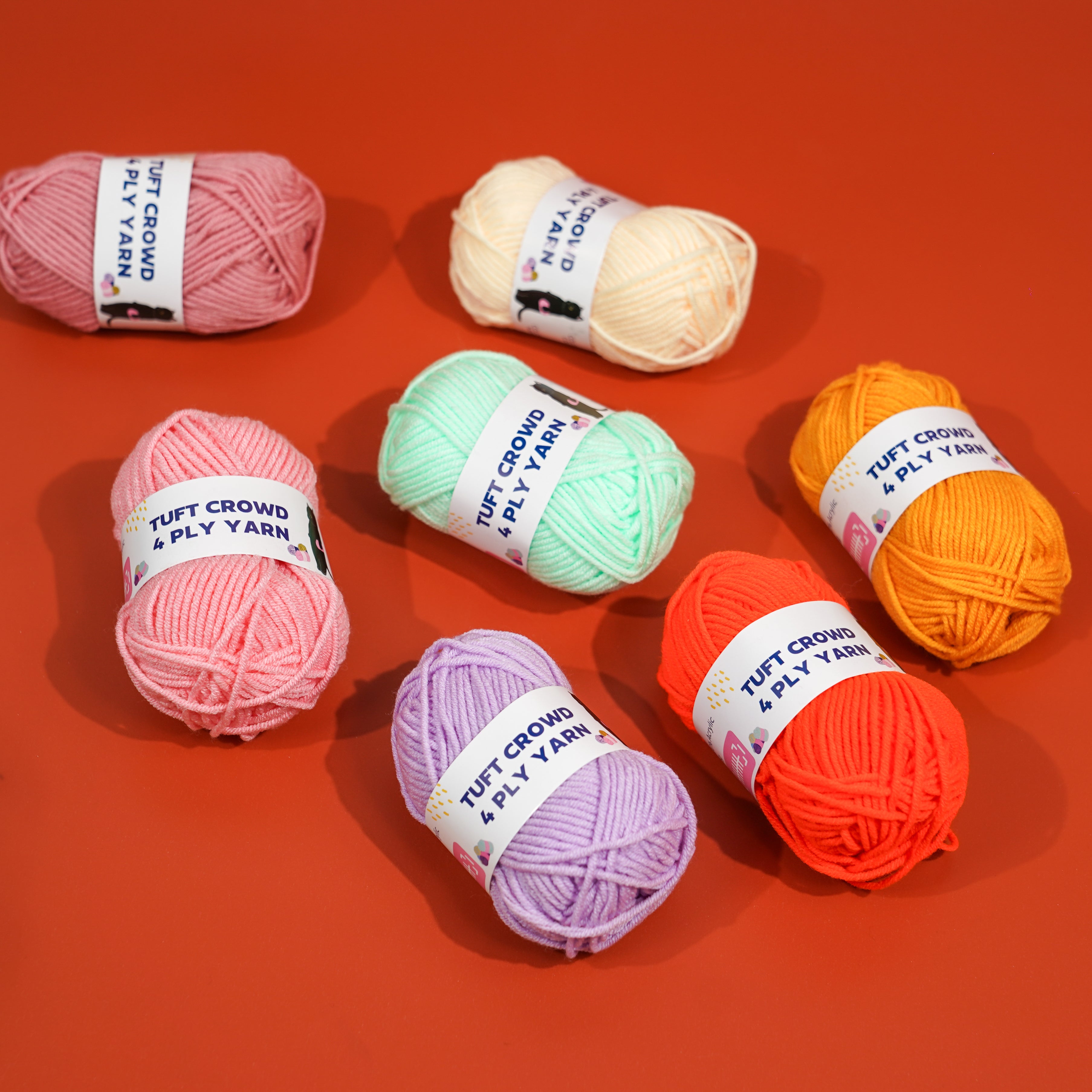 Wool Thread Bundle 25g Yarn Bundles – Tuft Crowd