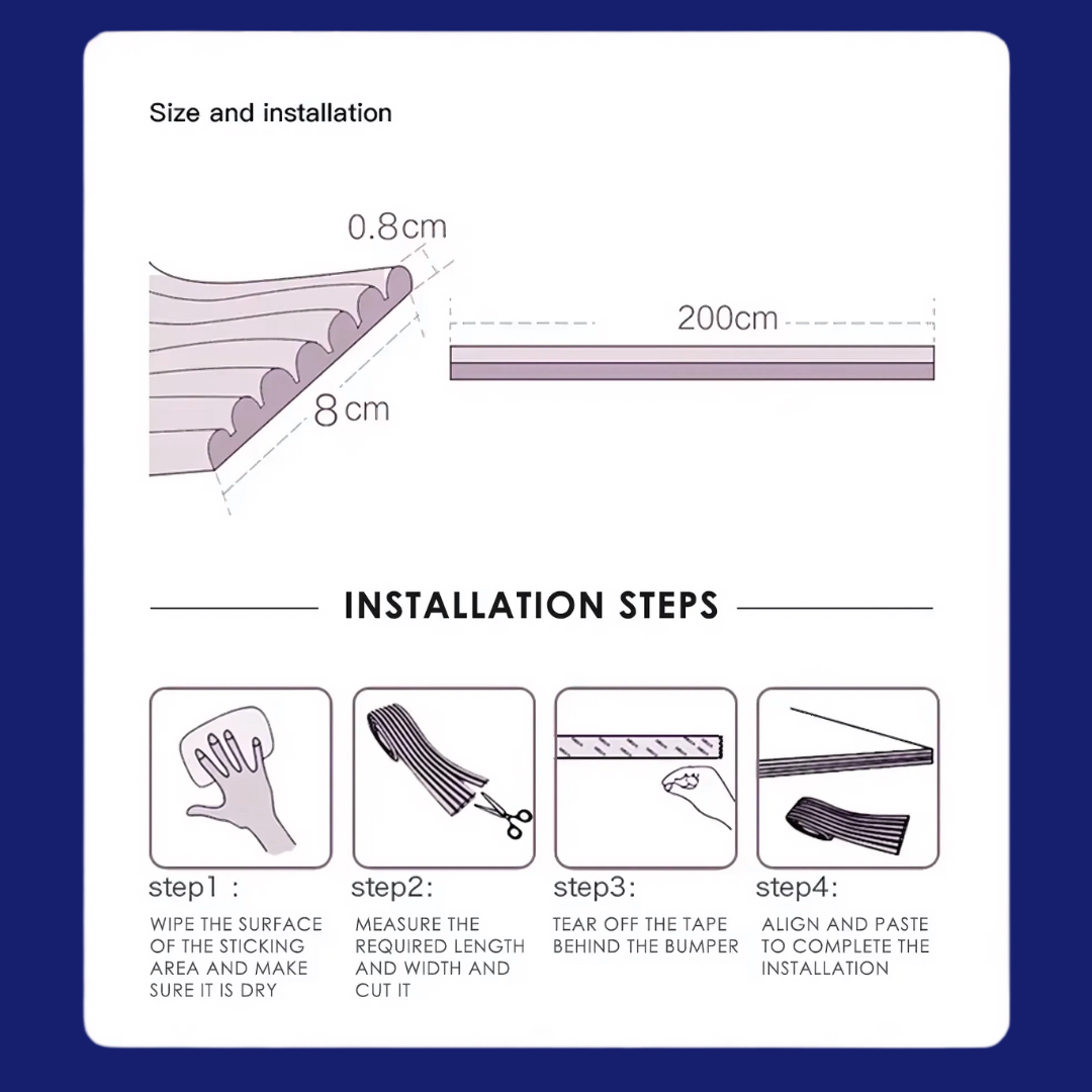 Foam Protection Strip (2 Meter)