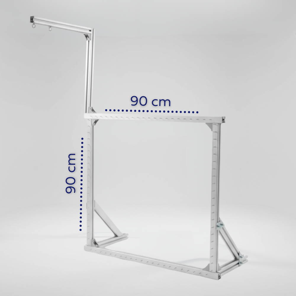 90x90cm Aluminum Tufting Frame