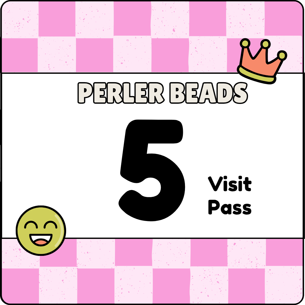 Perler Beads 5-Visit Pass (5 × 1 Hour)