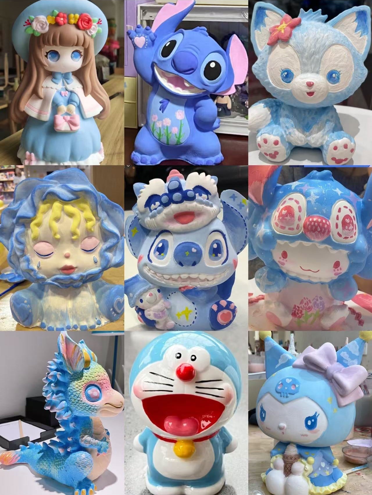 3D Doll Painting Experience