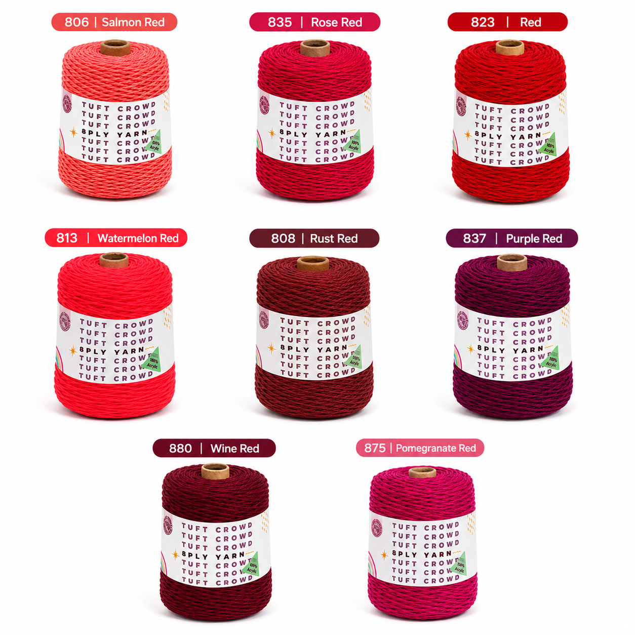 8-Ply Yarn Crimson Tide Collection