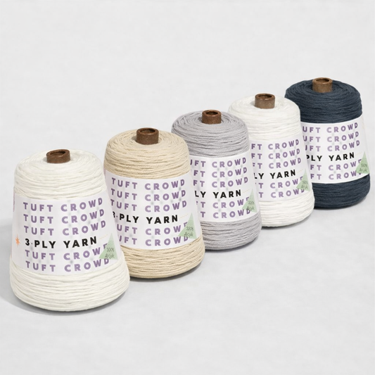 8-Ply Yarn Monochrome Magic Collection (White / Grey / Black)