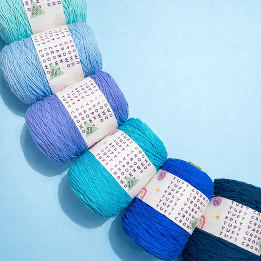 8-Ply Yarn Sapphire Sky Collection