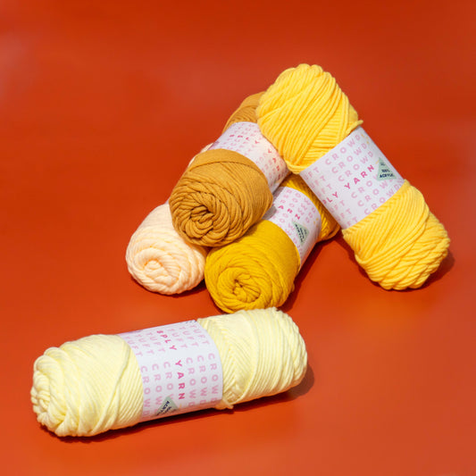 8-Ply Yarn 100g Golden Hour Collection