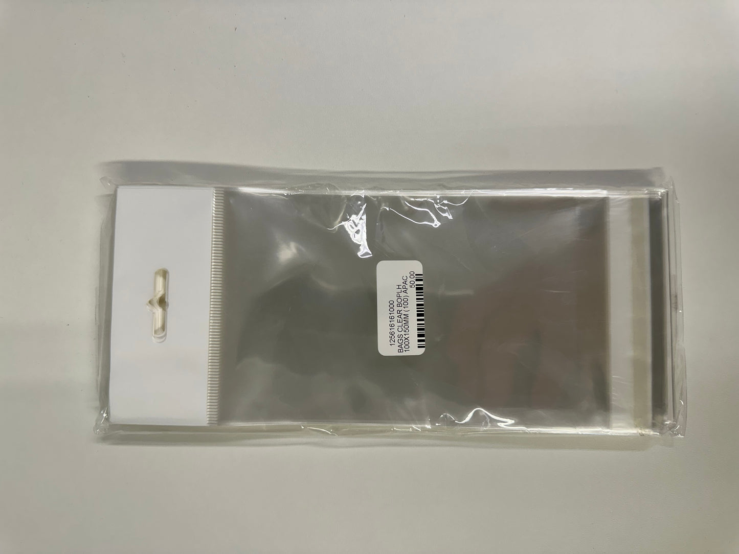 Clear Retail Bags (100mm x 150mm) (1pcs)