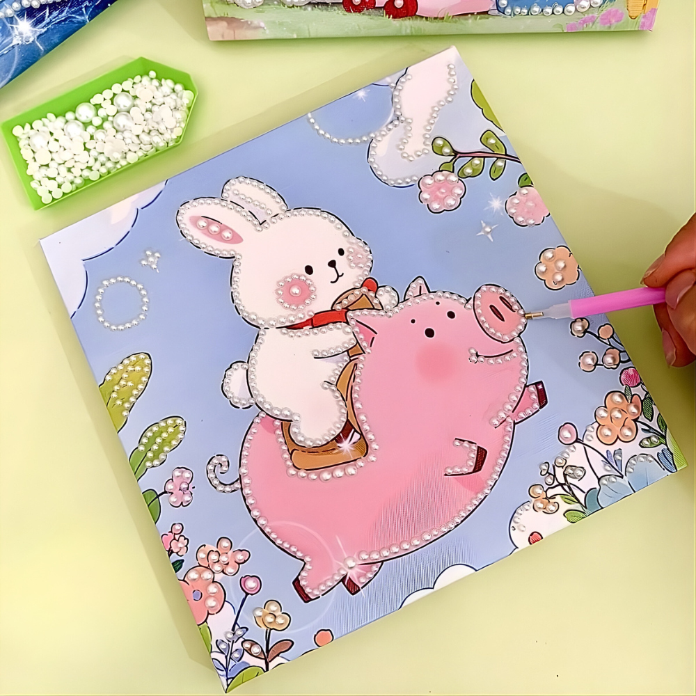 Pearl Painting Experience 20x20cm