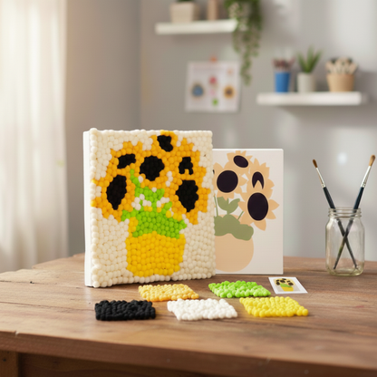 PomPom Painting Experience