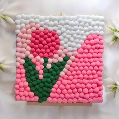 PomPom Painting Experience