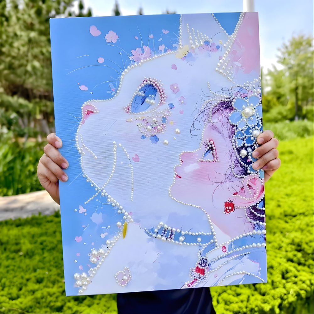 Pearl Painting Experience 20x20cm