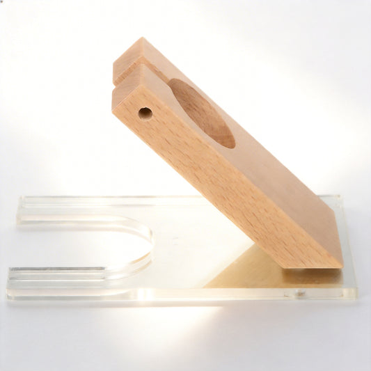 Tufting shearing stand - metal frame stand for rug trimming and shearing
