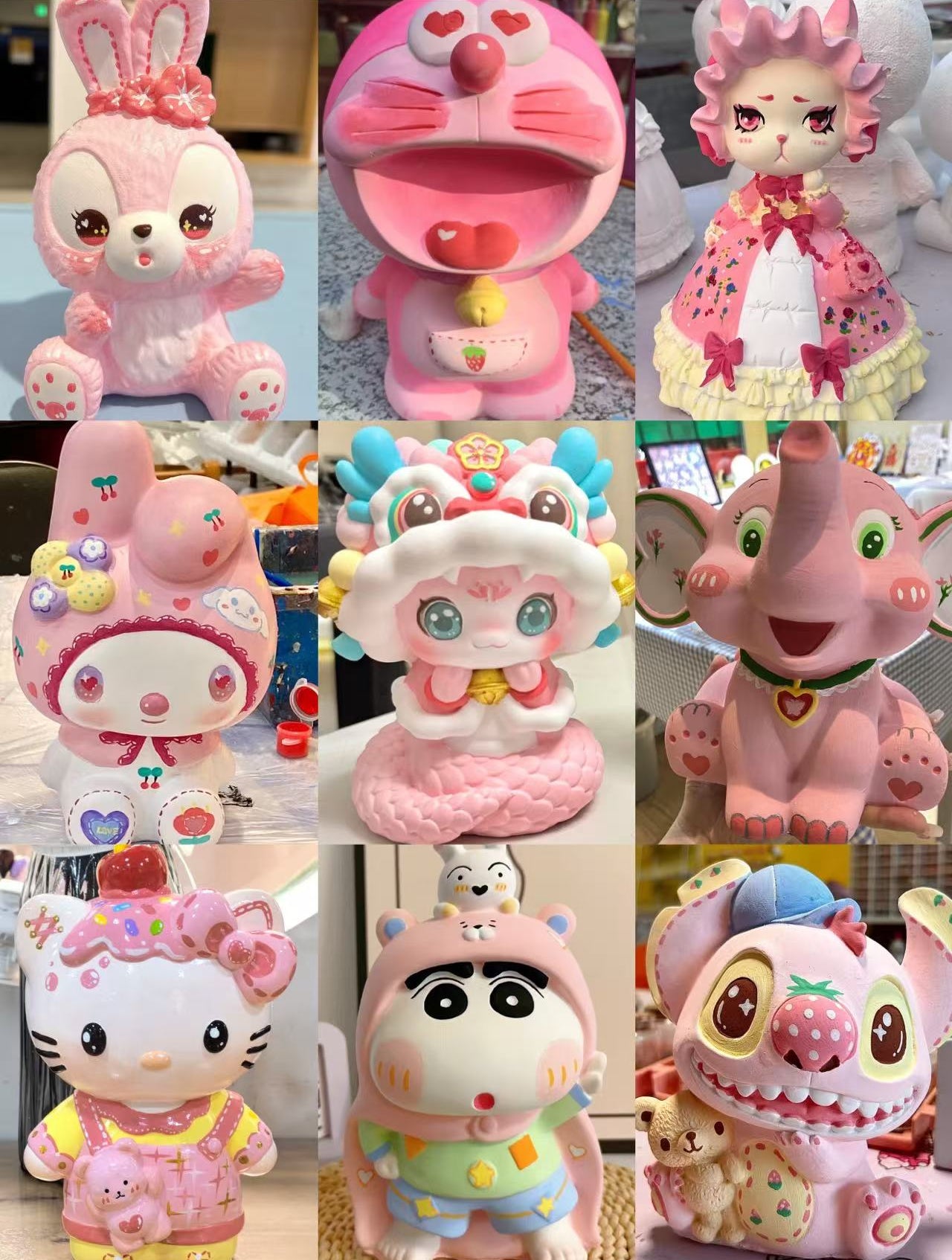 3D Doll Painting Experience