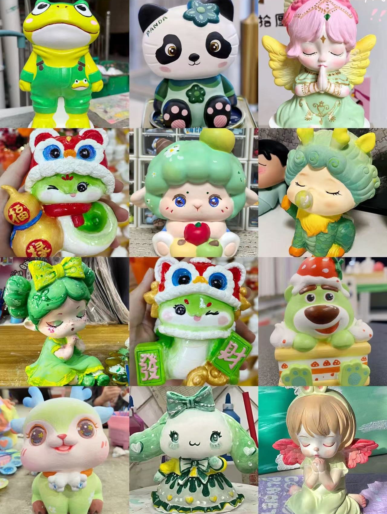 3D Doll Painting Experience