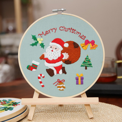 Santa Embroidery Kit