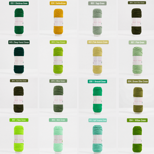 8-Ply Yarn 100g Forest Haze Collection