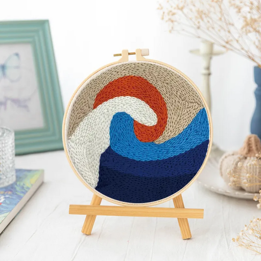 Sunset Wave Punch Needle Kit