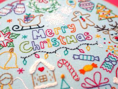 Festive Assortment Embroidery Kit