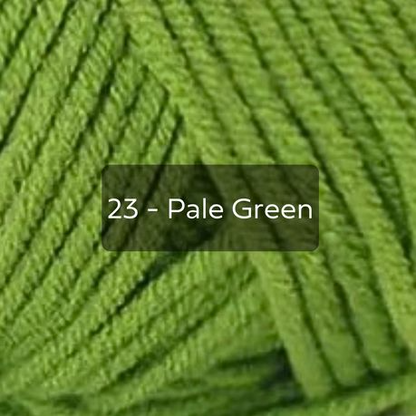 Green Yarn, 4-ply Tufting Yarn ( 12 x 25g ) , Single Colour