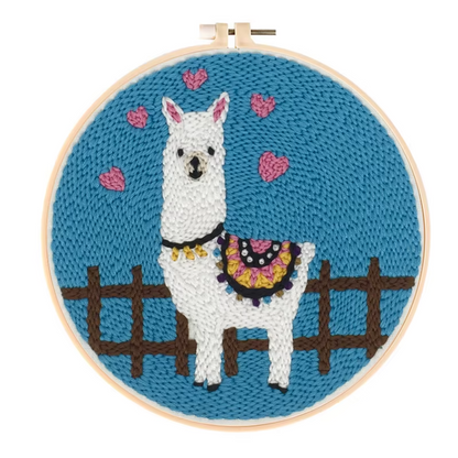 Alpaca Punch Needle Kit