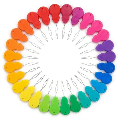 30Pc Gourd Shaped Plastic Needle Threaders Hand Machine Sewing Tool