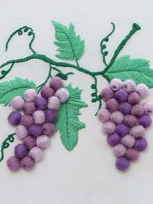 Grape Vine Embroidery Kit