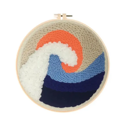 Sunset Wave Punch Needle Kit