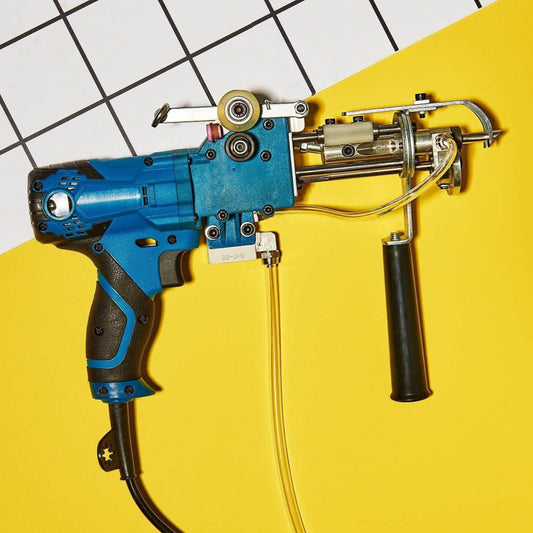 Professional tufting gun for rug making - electric cut pile tufting machine