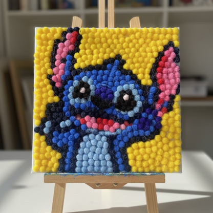 PomPom Painting Experience