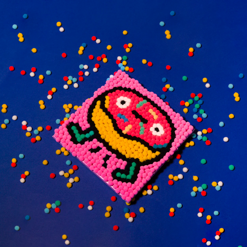 PomPom Painting Experience